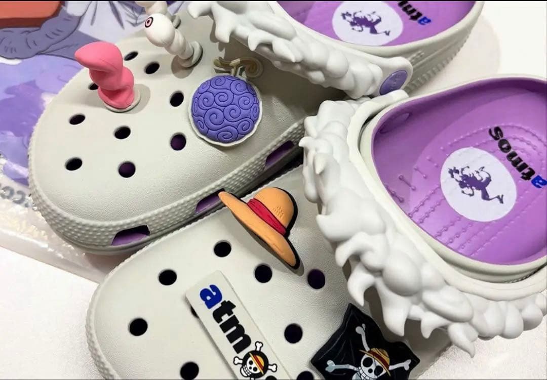 ONE PIECE atmos x Crocs Gear 5、29cm 未開封