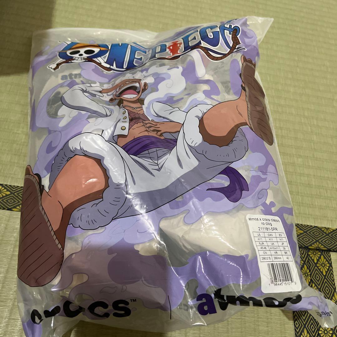 ONE PIECE atmos x Crocs Gear 5、29cm 未開封
