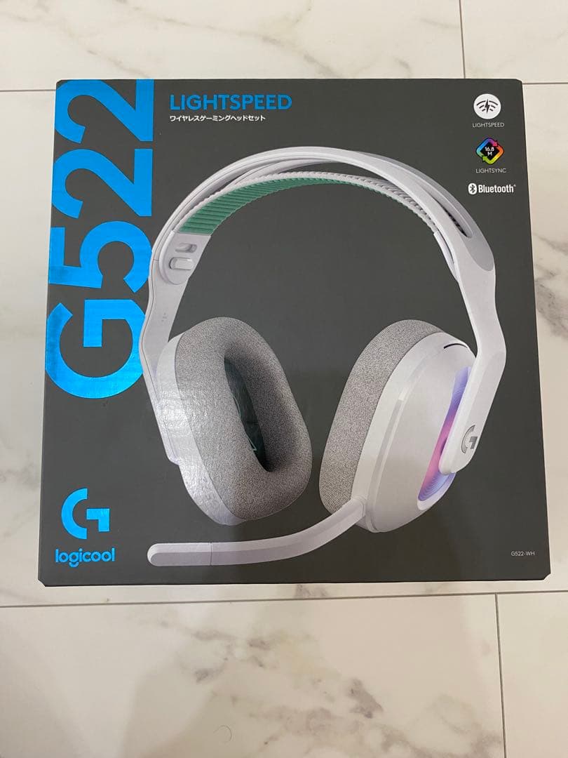 logicool LIGHTSPEEDG522 ワイヤレスゲーミングヘッドセット