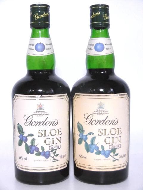 【L2】ゴードン スロージン 90年代 旧ボトル 700ml 2本セット