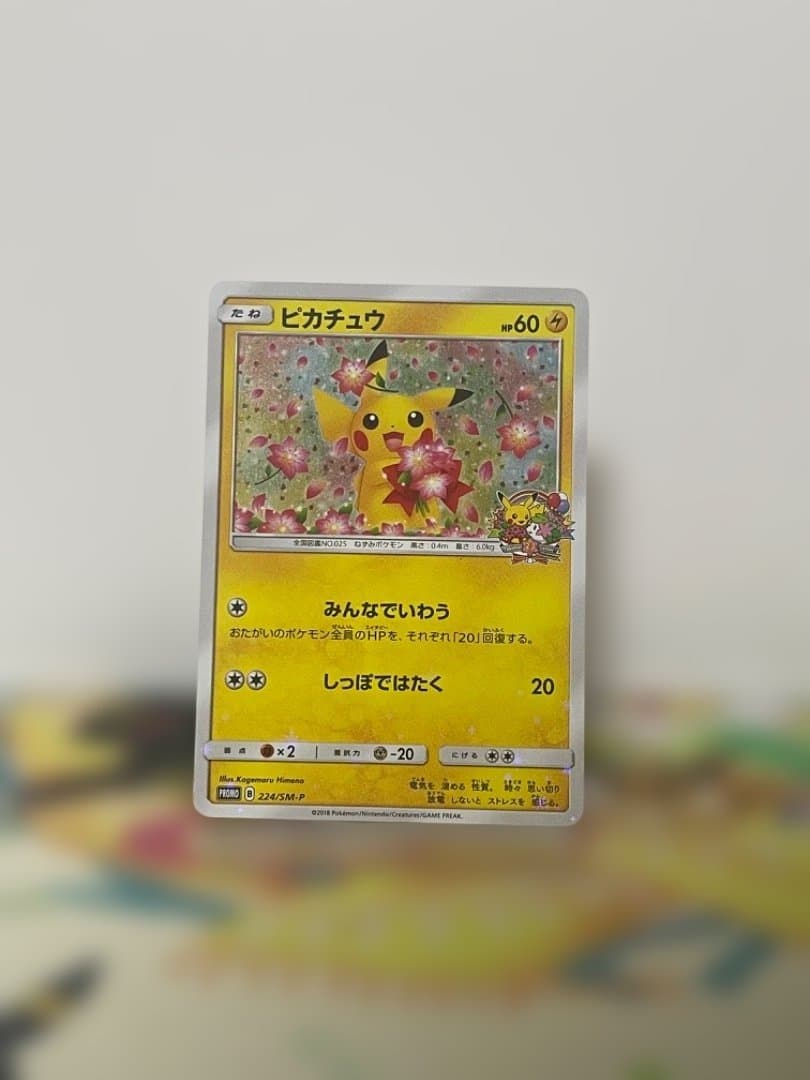 ピカチュウ プロモ みんなでいわう