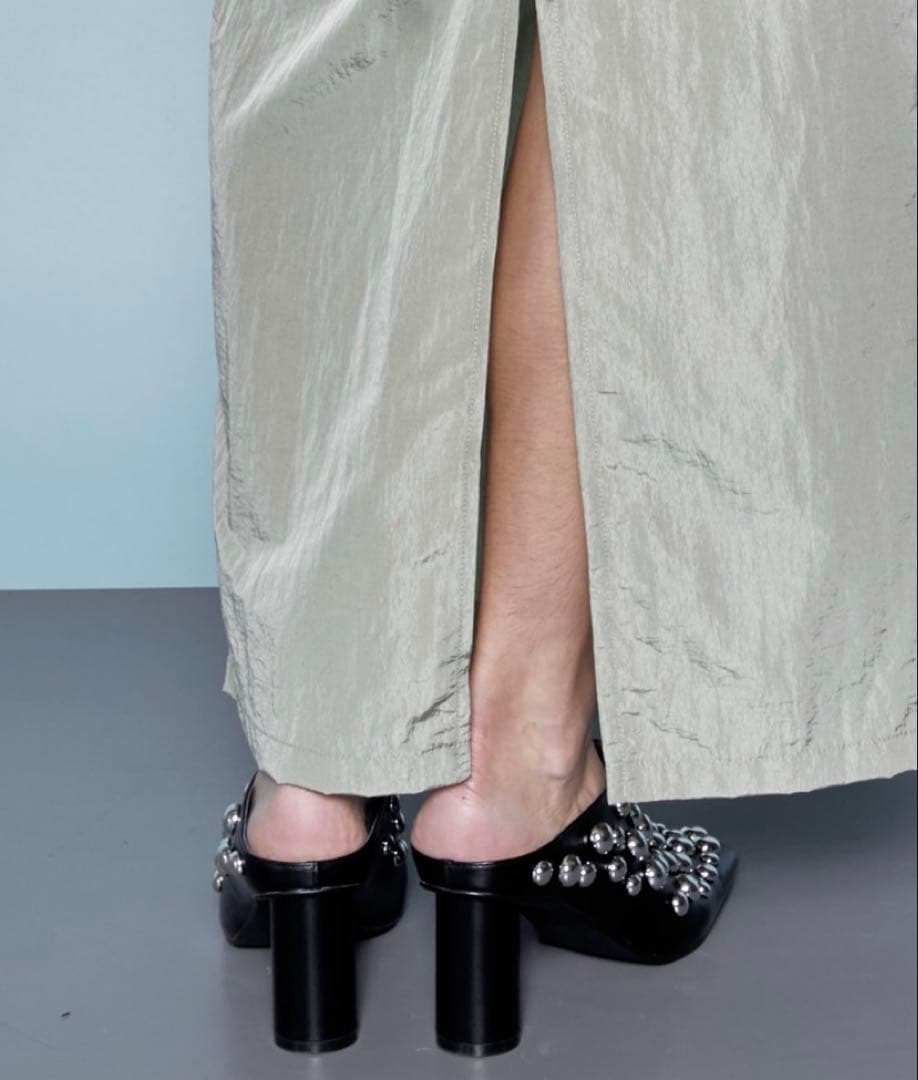 メゾンスペシャル！グロメットミュールサンダル