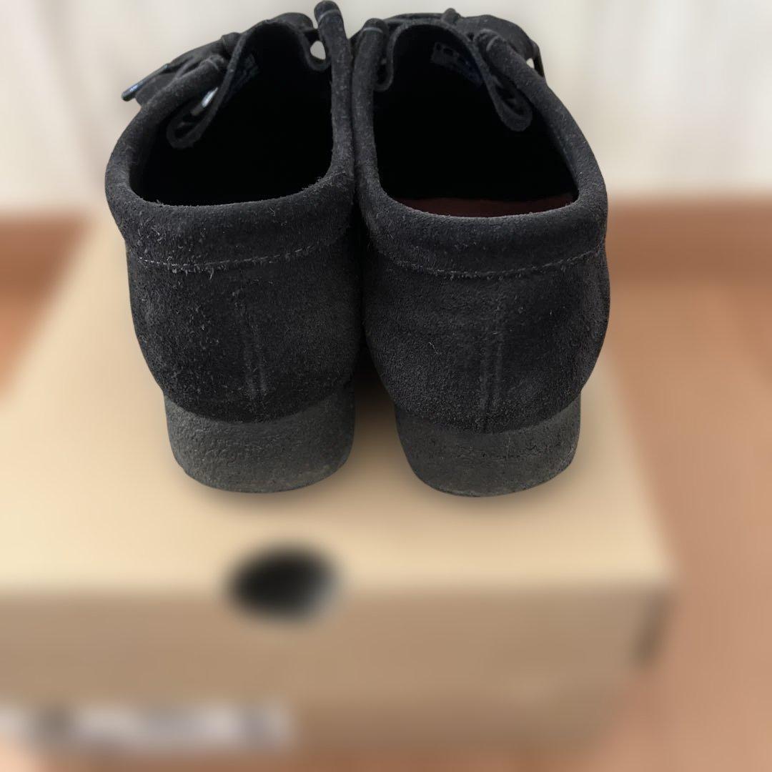 CLARKS ORIGINALS Wallabee ブラックスエード 37