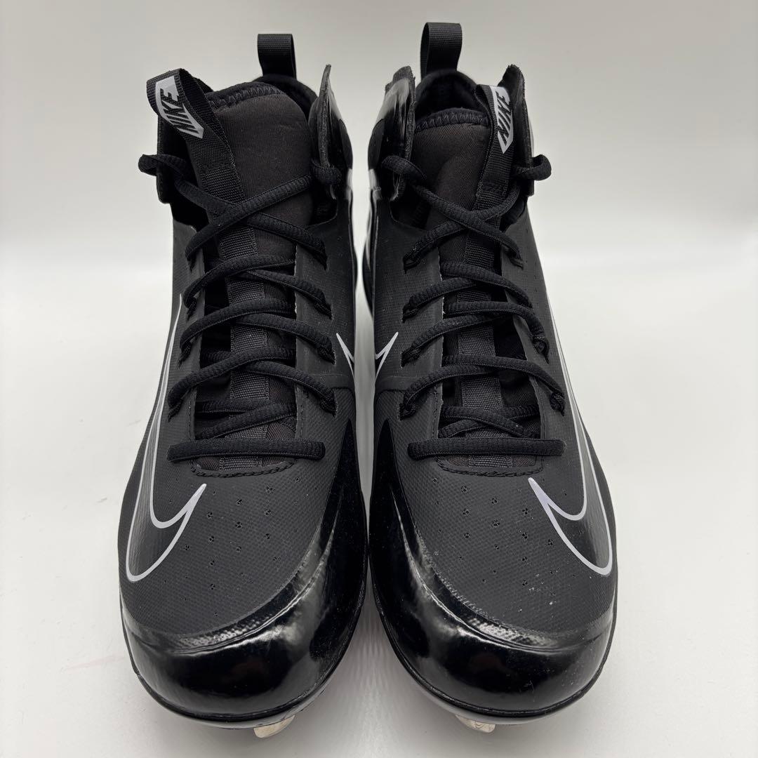 NIKE 野球 スパイク ブラック 黒 26.5㎝ ミドルカット 軽量