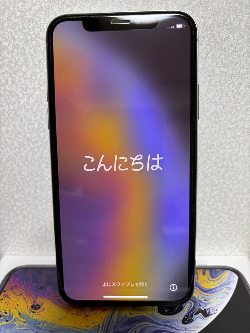 Apple iPhone Xs 64GB シルバー 美品 86％ SIMフリー