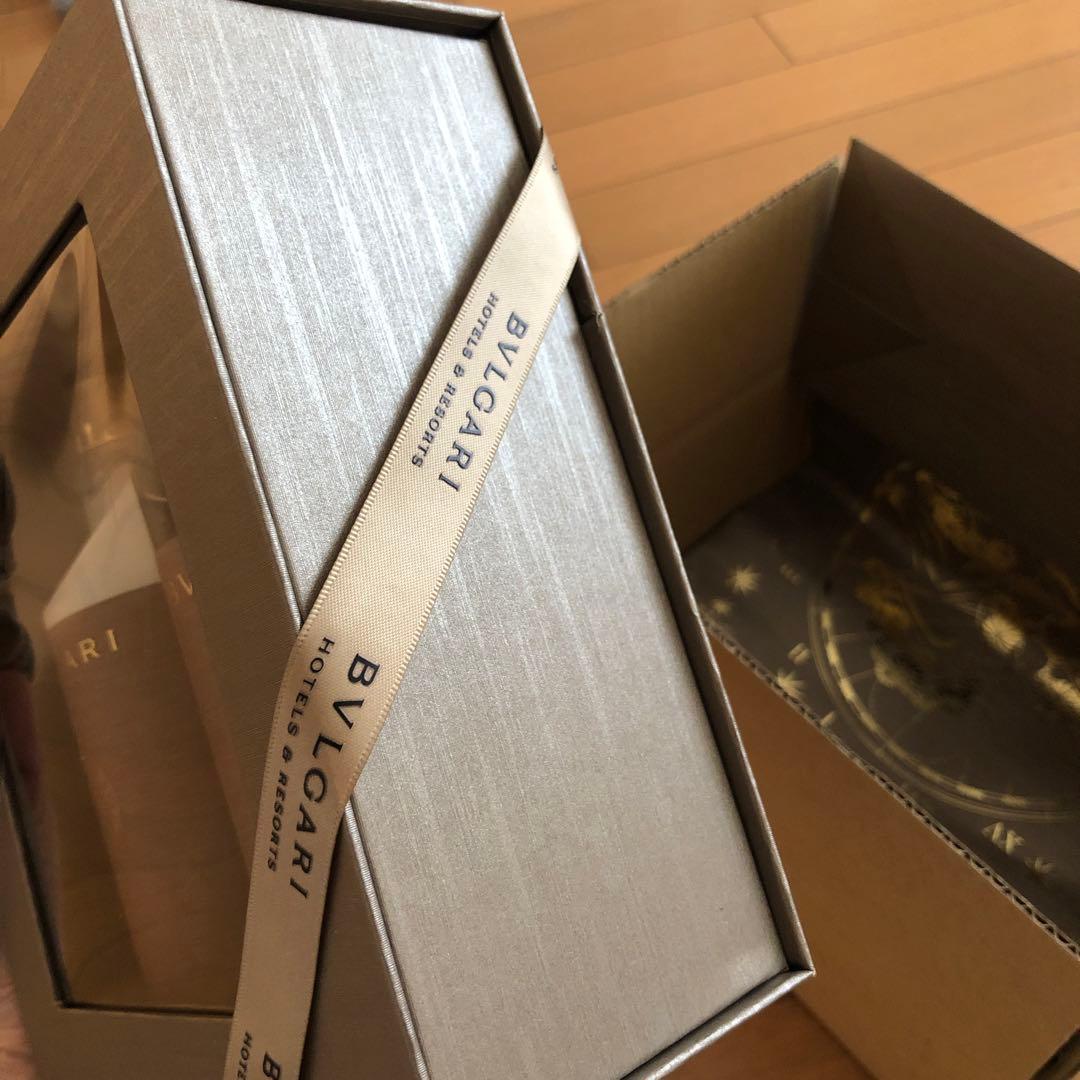 ブルガリ　ホテル　シャンプー　リンス　コンディショナーセット　ノベルティー　紙袋