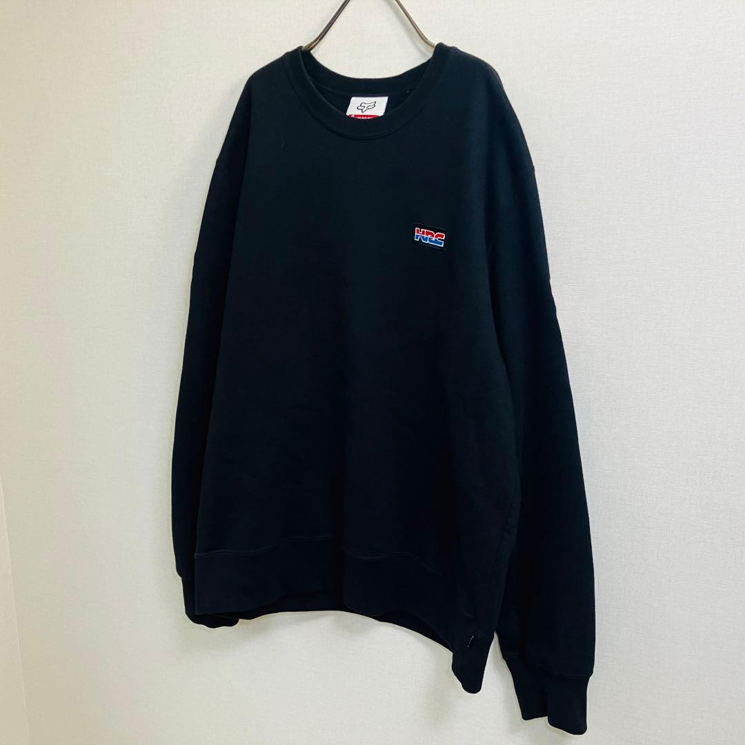 【大人気】シュプリーム スウェット サイズL Honda FOX Racing