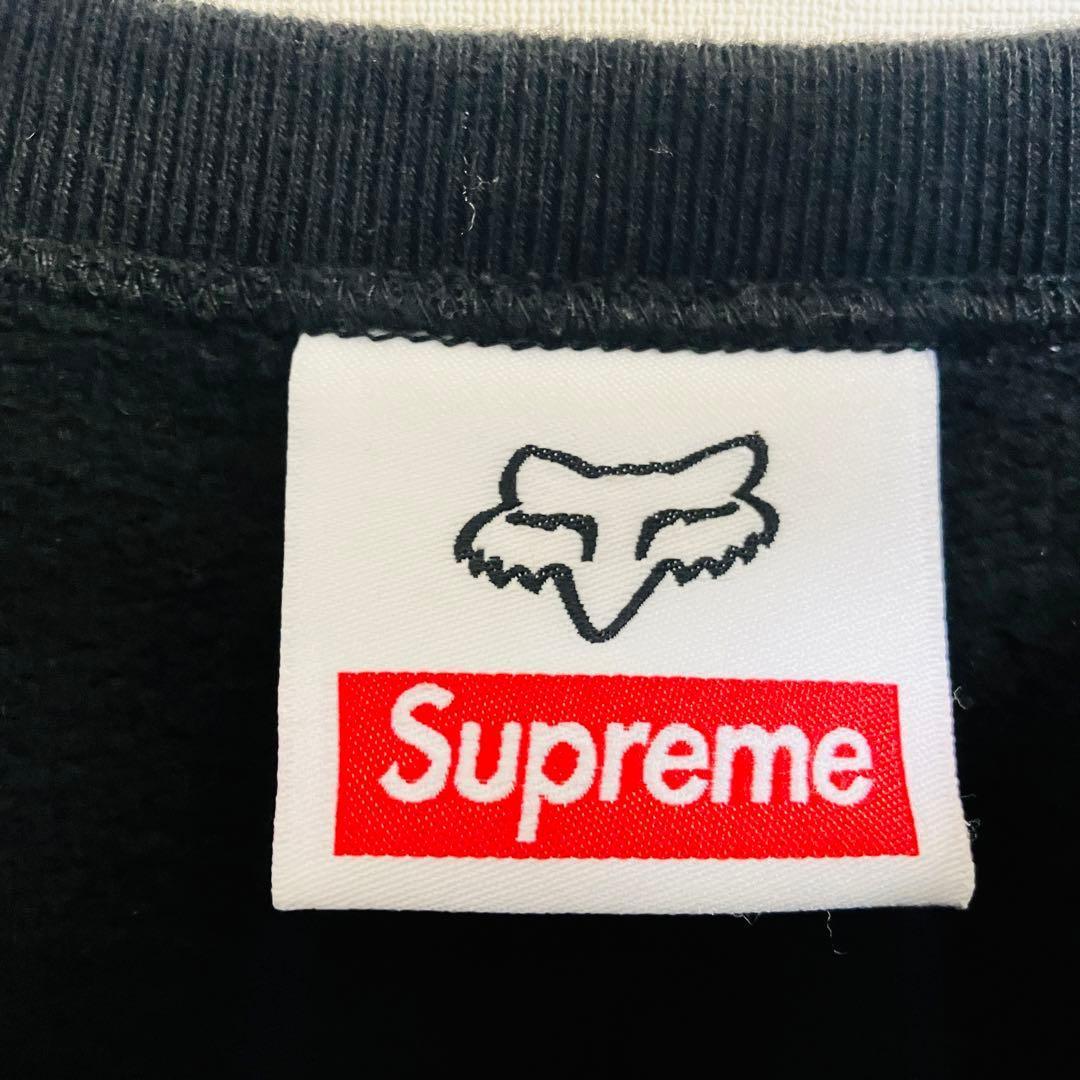 【大人気】シュプリーム スウェット サイズL Honda FOX Racing