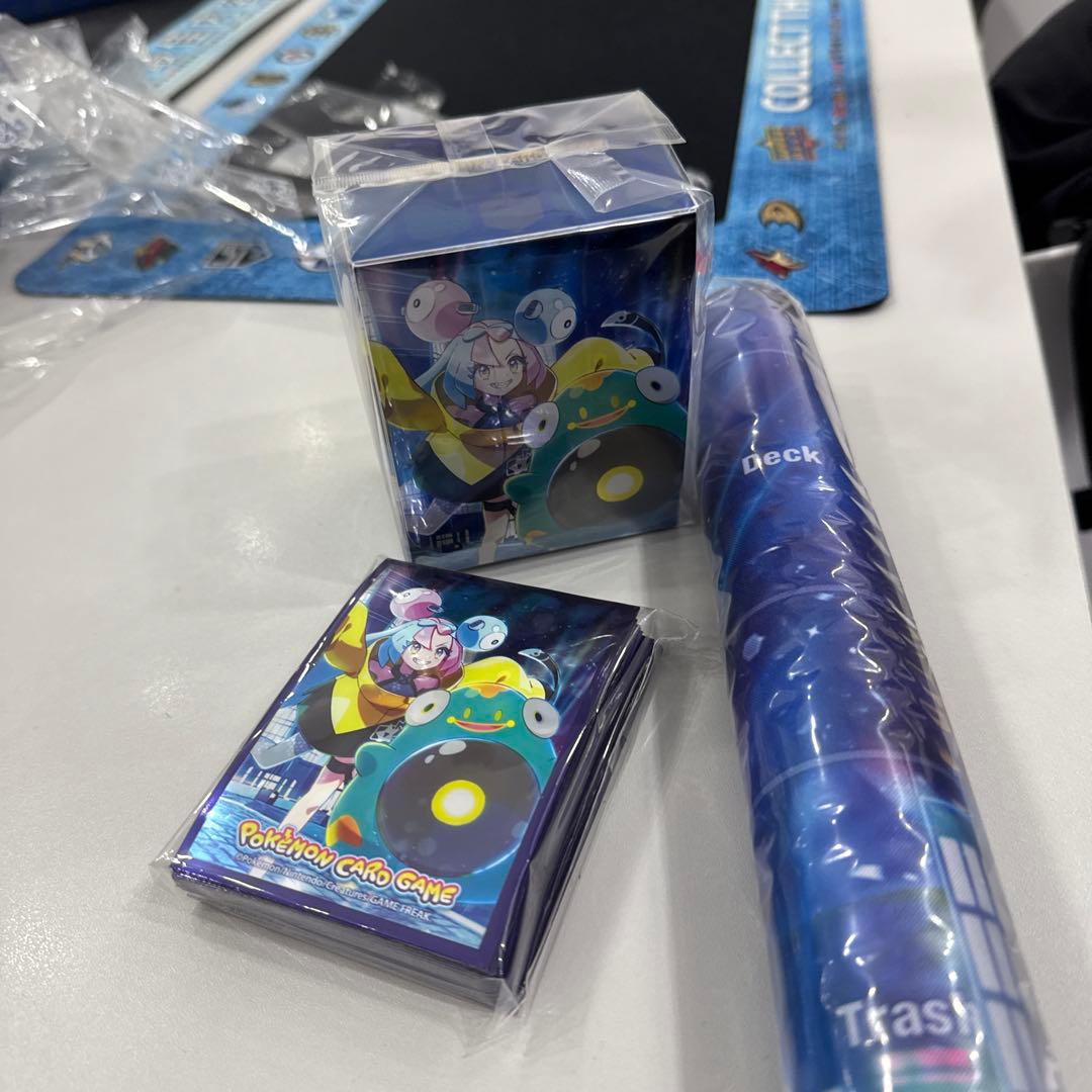 ナンジャモセット　プレイマット　デッキケース　スリーブ　海外限定グッズ