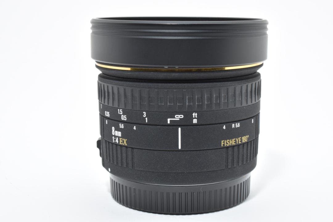 キャノン用 Sigma 8mm F4 EX FISHEYE 180 0523