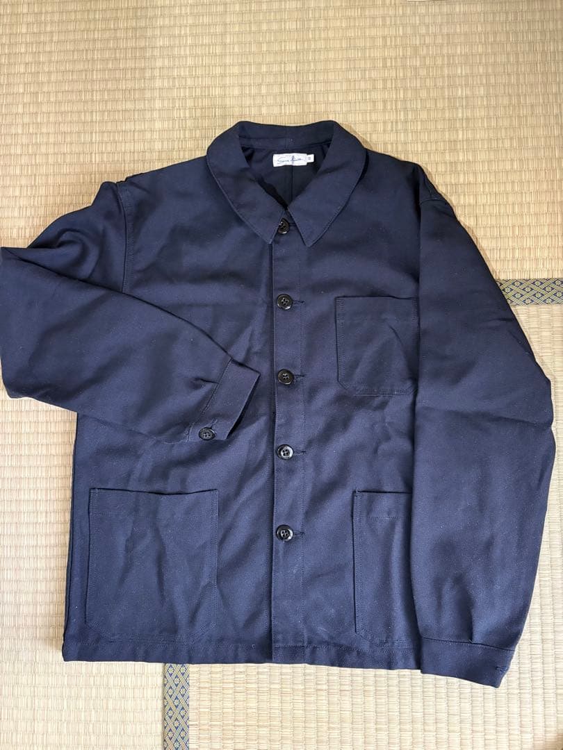 Sans limite ウールギャバワークジャケット NAVY size 0