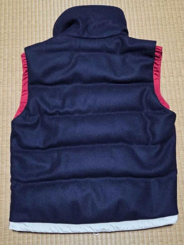 シ*ゲ様 ゲ*ム様 モンクレール メンズダウンベスト ネイビー