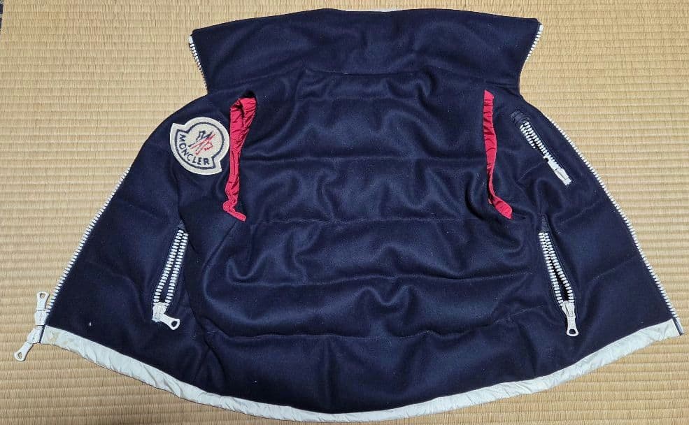 シ*ゲ様 ゲ*ム様 モンクレール メンズダウンベスト ネイビー