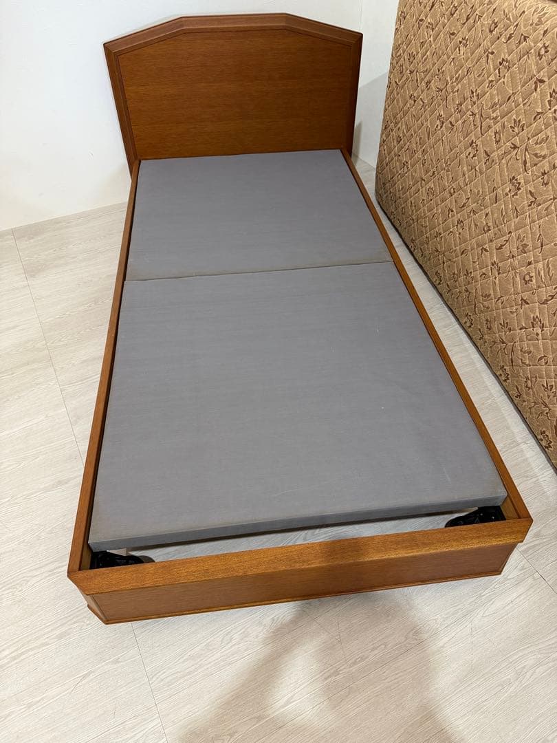 maruni マルニ木工　シングルベッド　マットレス付