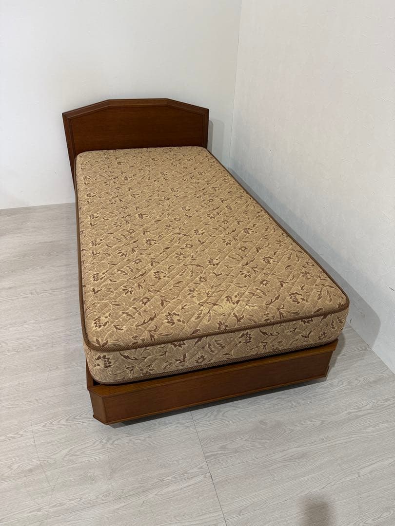 maruni マルニ木工　シングルベッド　マットレス付