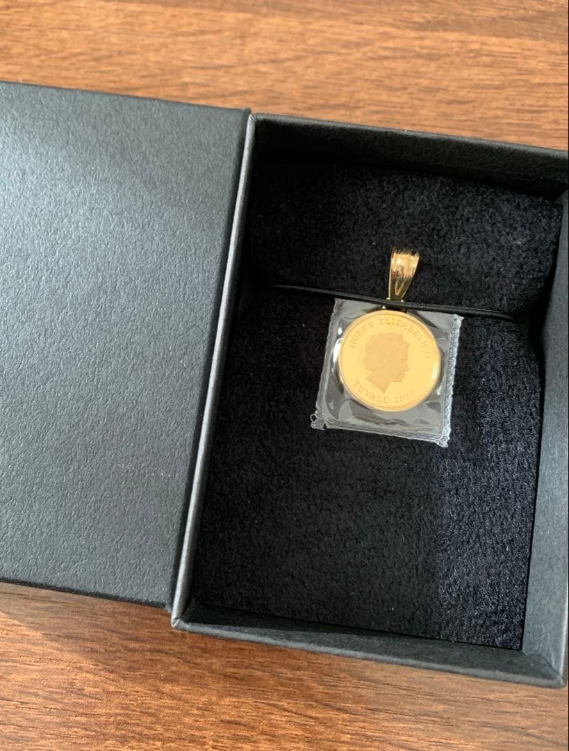 ホースチャーム ネックレス ペンダントトップ K24×K18