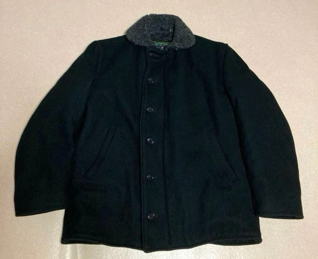 90s USA製 SPIEWAK Melton Wool deck jacket