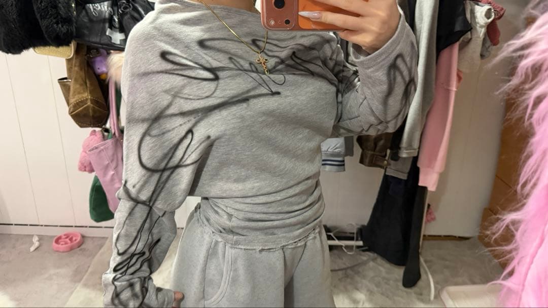 へ*ま様 airbrush original top★