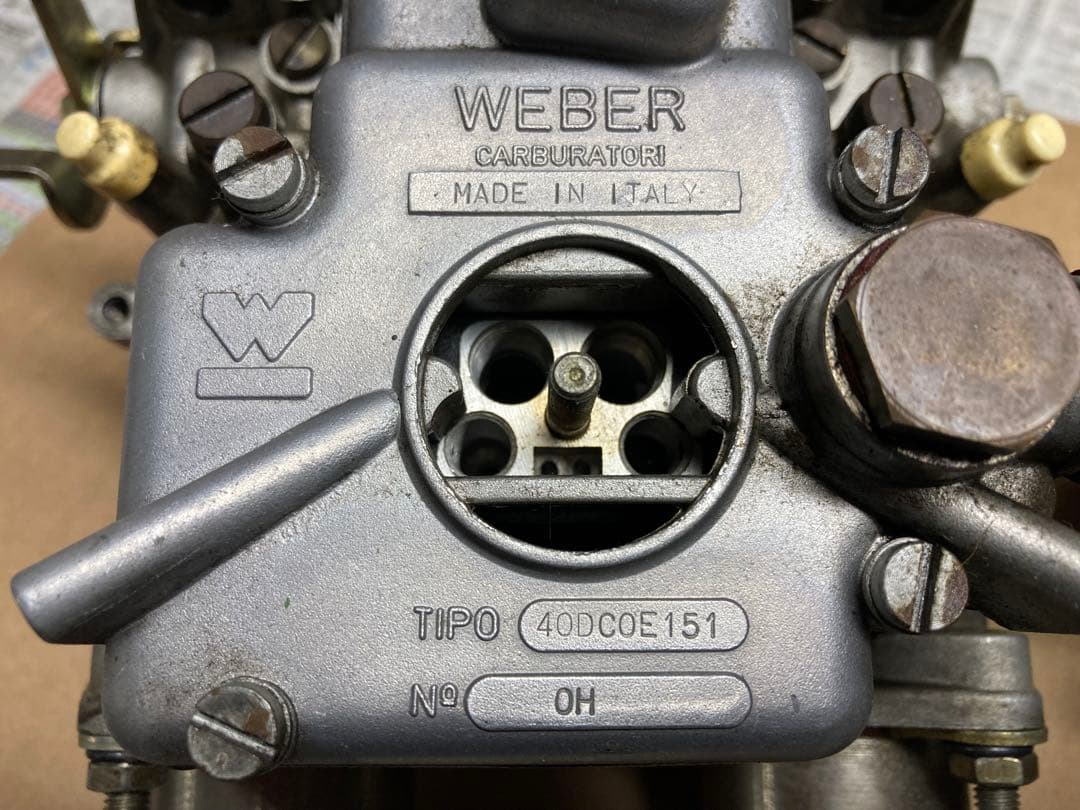 ウェーバーWEBER 40DCOE151 キャブレター　イタリア製