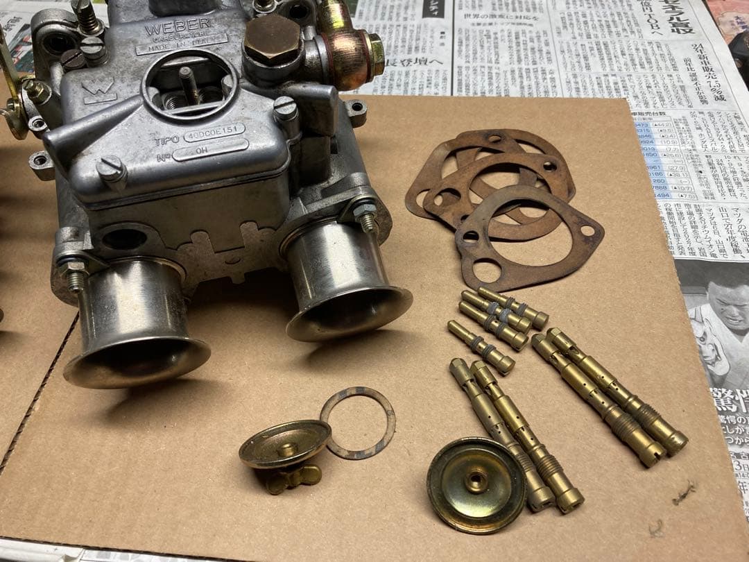 ウェーバーWEBER 40DCOE151 キャブレター　イタリア製