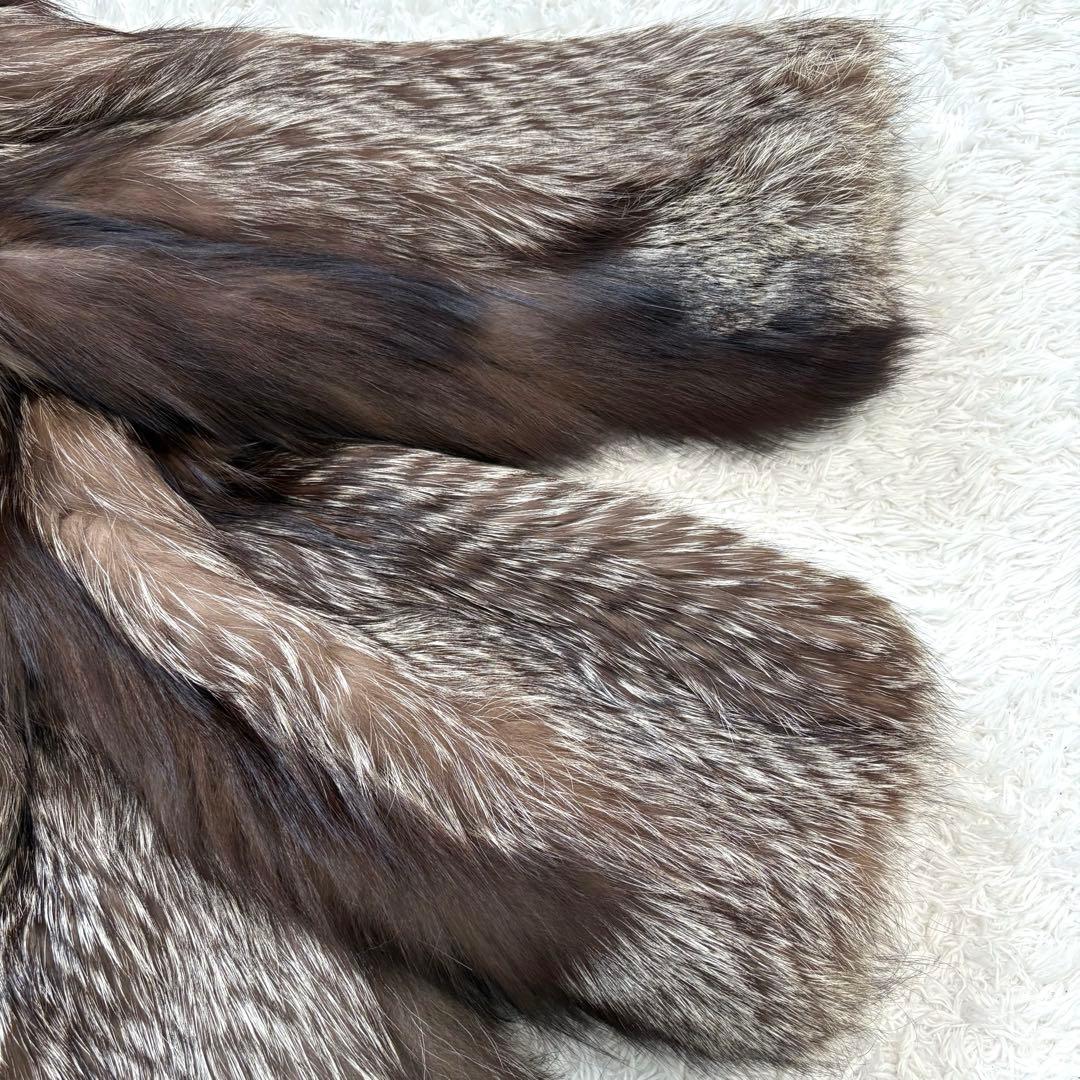 SAGA FOX 金サガ シルバーフォックスファージャケット コート13 XL