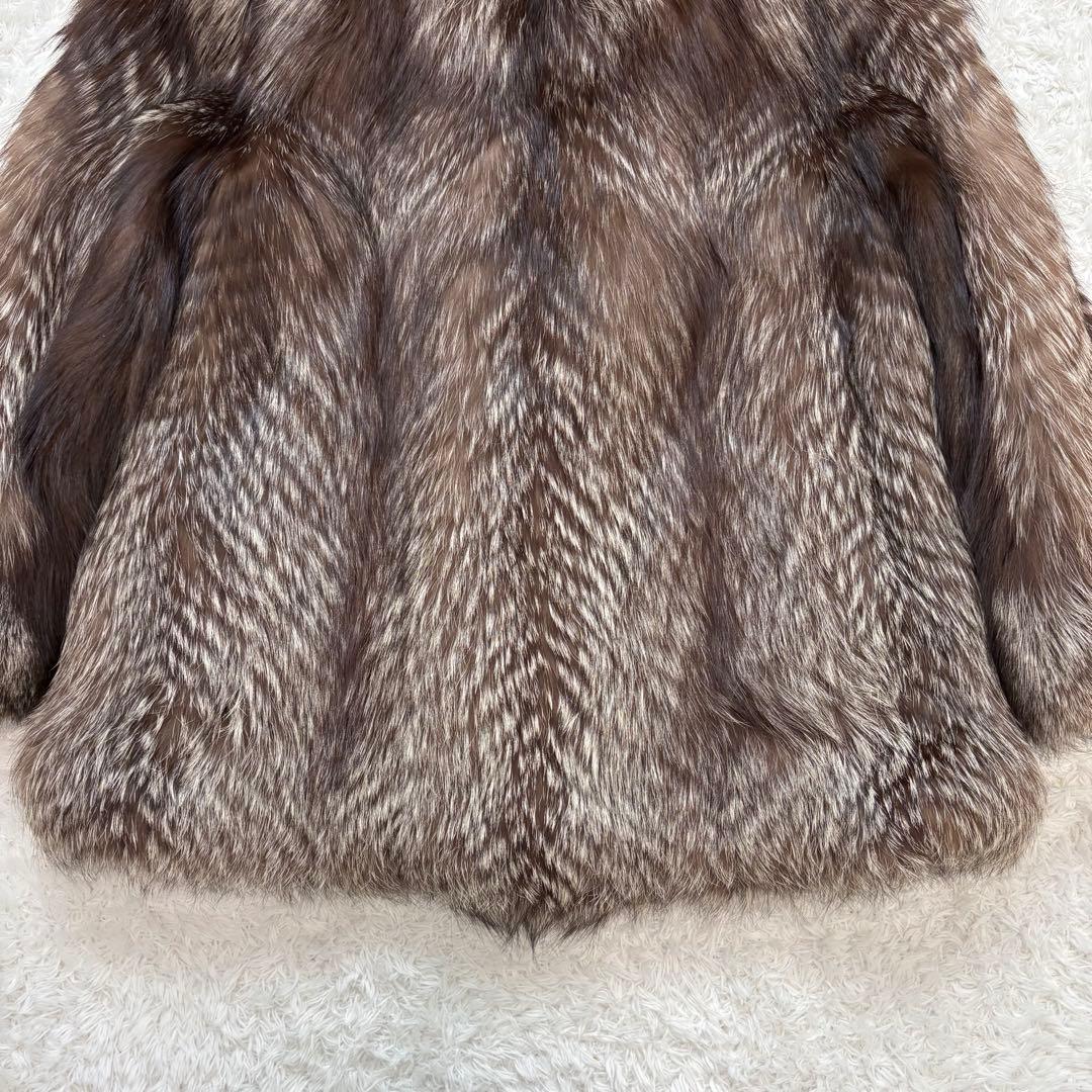 SAGA FOX 金サガ シルバーフォックスファージャケット コート13 XL