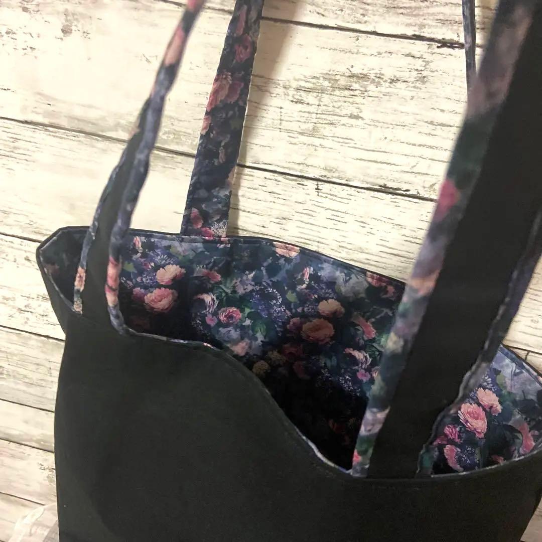 レディーストート(スクエア型) ショルダー バッグ　ハンドメイド