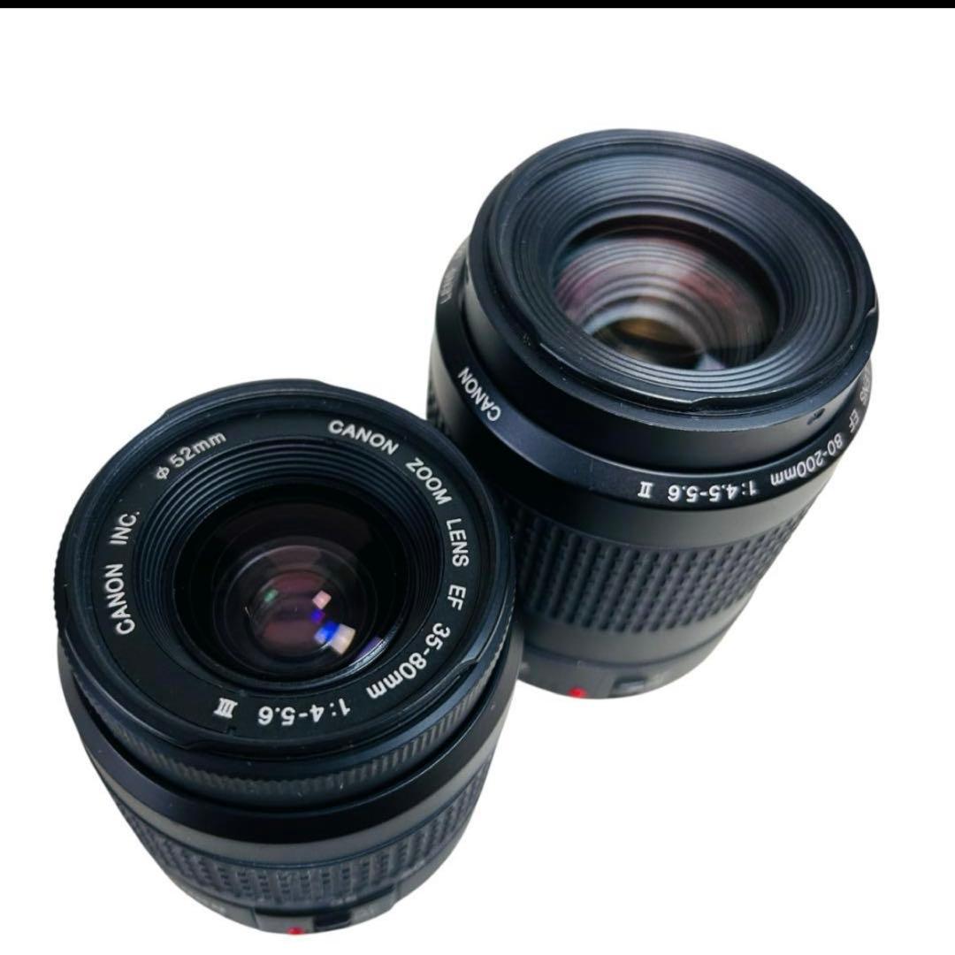 【1/31まで】Canon 30-80mm 80-200mm レンズセット