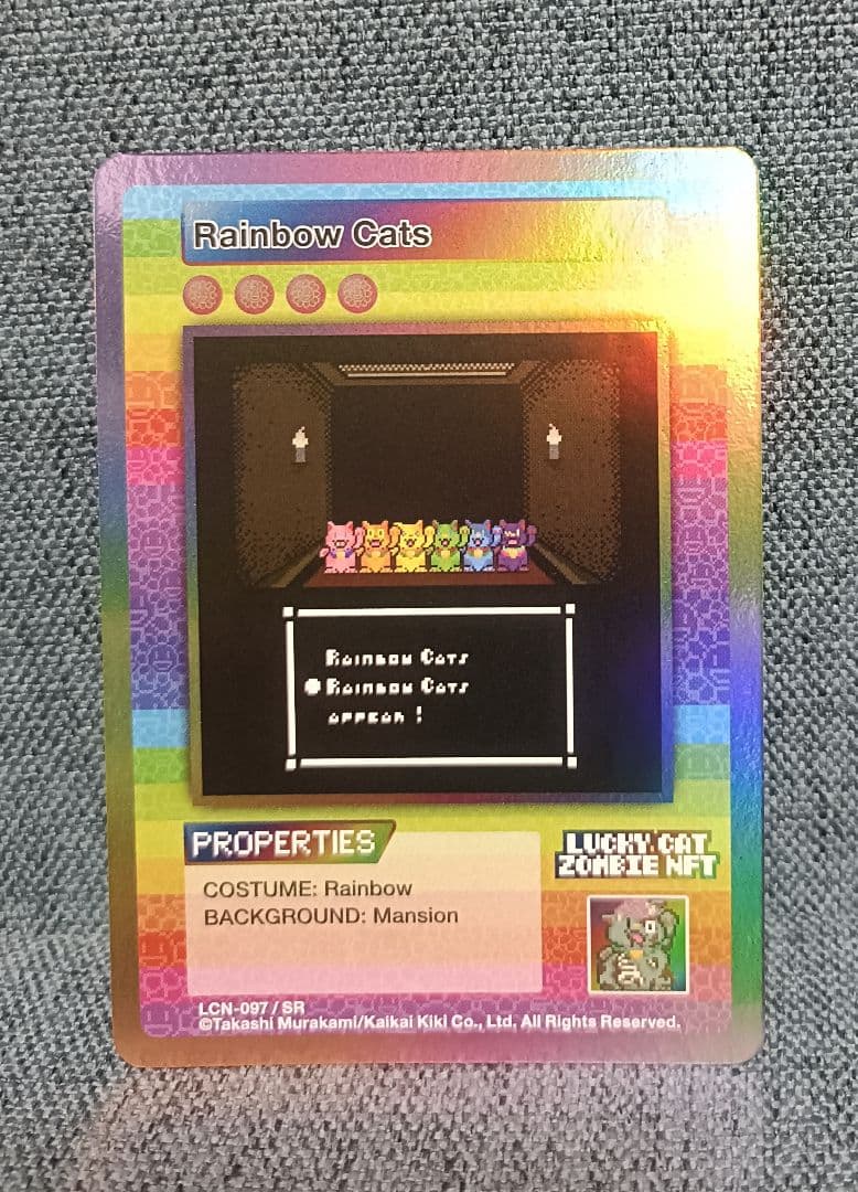Lucky Cat Zombie NFT 限定トレカ UR SRセット 村上隆