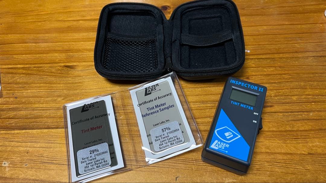 透過率計測器 ティントメーター INSPECTORⅡ 美品