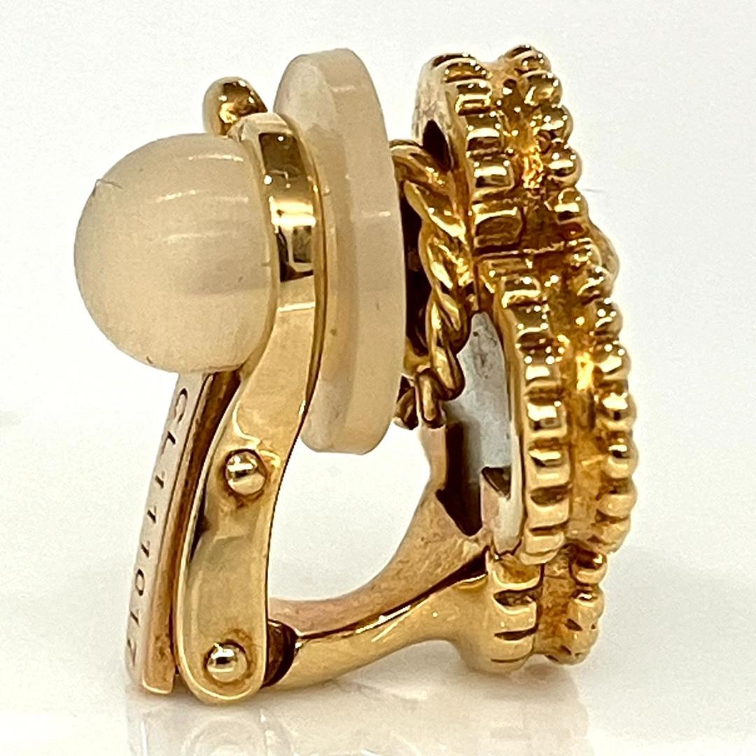 ヴィンテージアルハンブラ イヤリング 750YG シェル 片方 3.7g