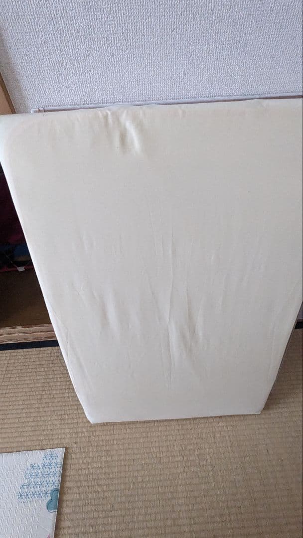 KATOJI ベビーベッド ホワイト マットレス付き