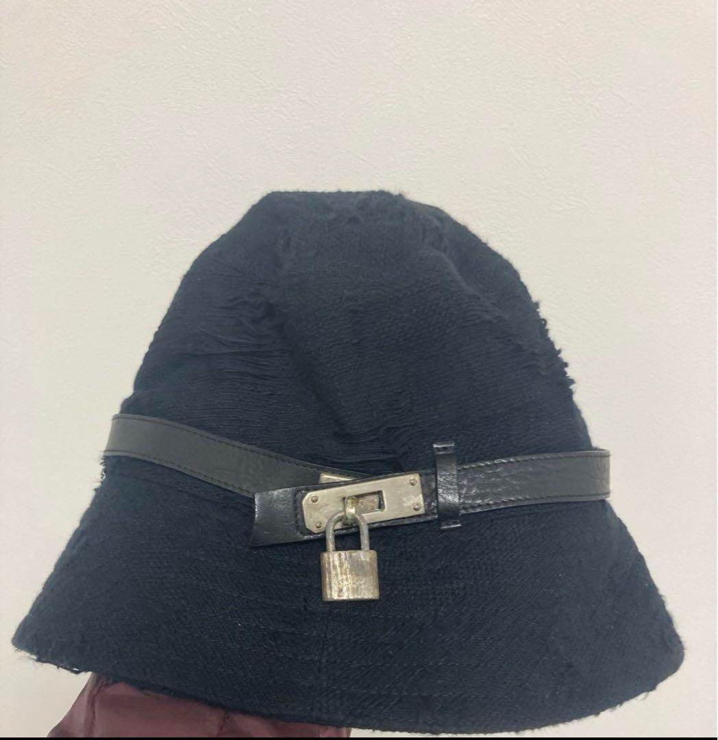 帽子 minus. bucket borojacquard made in japan