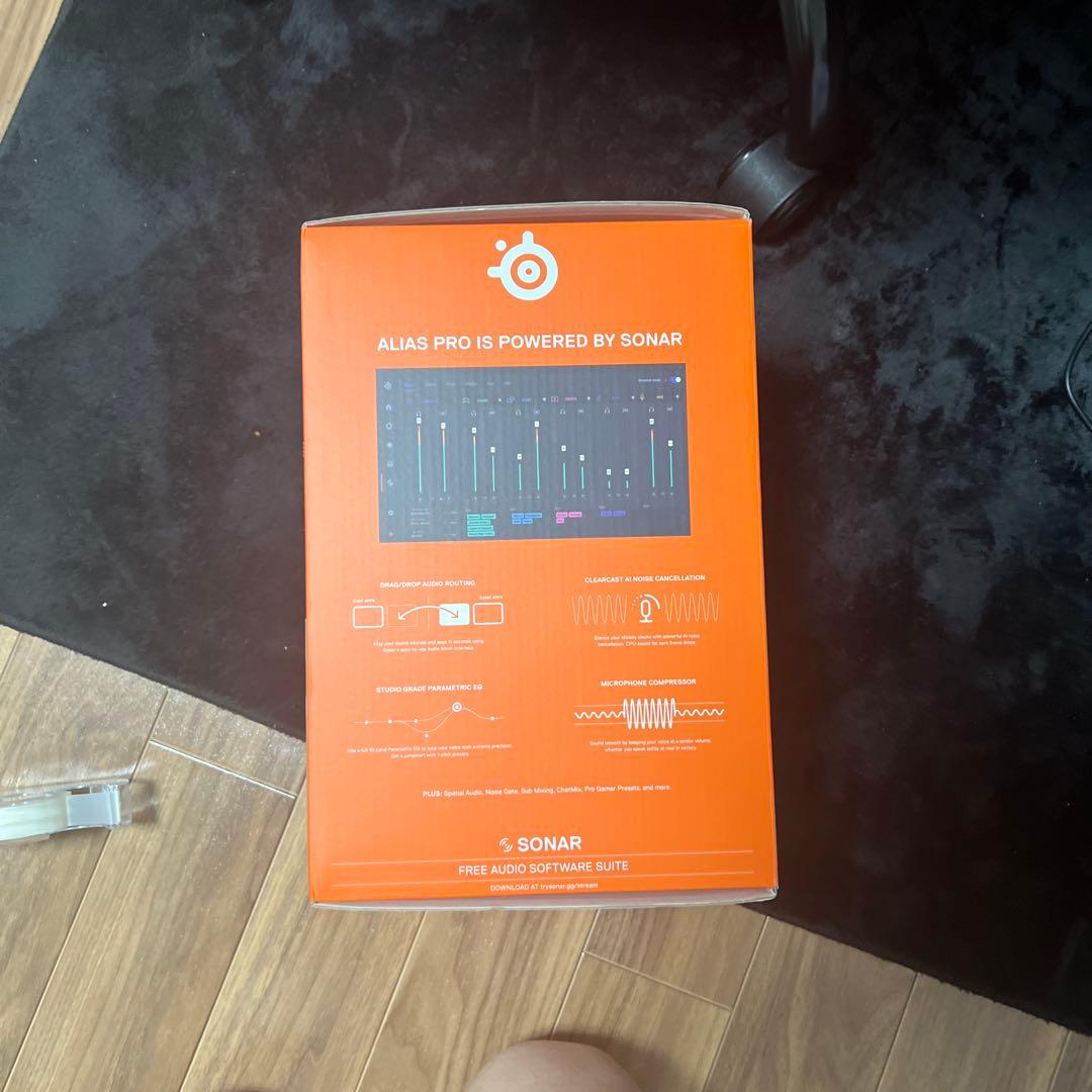 SteelSeries コンデンサーマイク　欠品なし