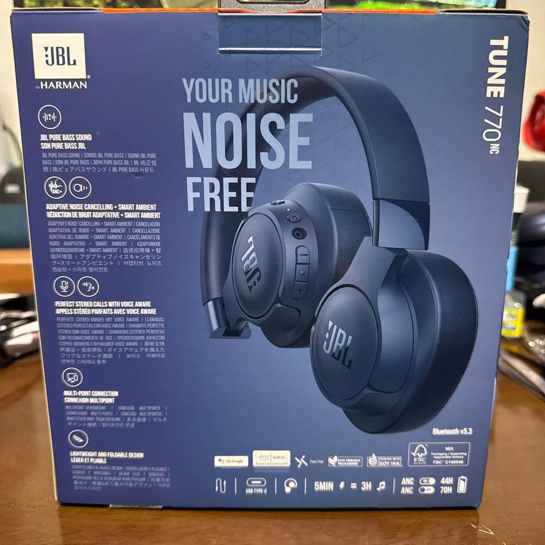 JBL TUNE 770 NC ワイヤレスヘッドホン