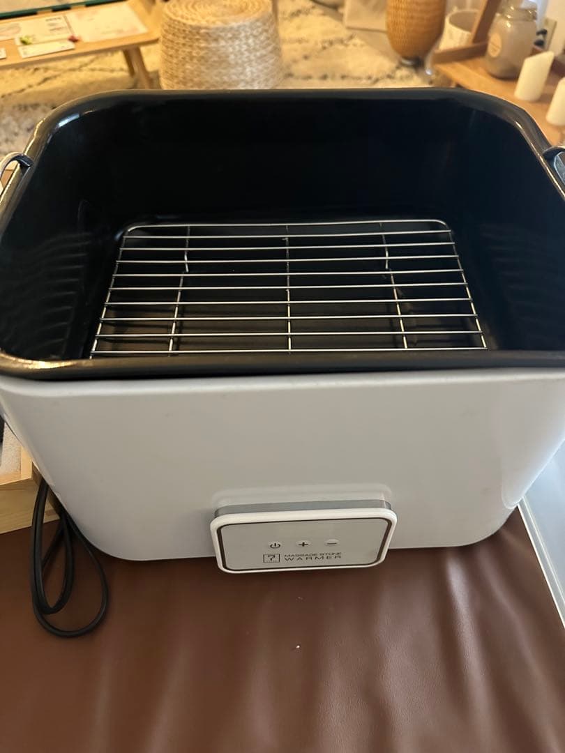 ★ホットストーンウォーマー本体　ストーン　しゃもじ　温度計　セブンビューティー