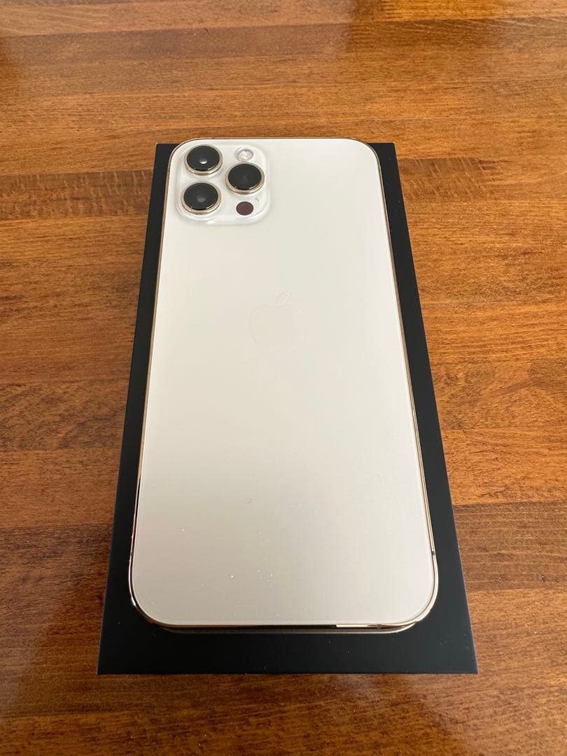 iPhone12 promax 128GB ゴールド simフリー Apple