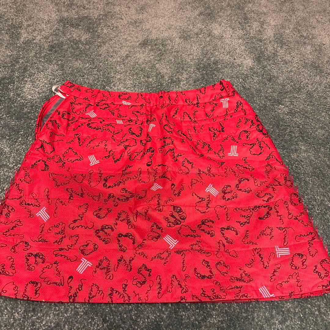 極美品！ランバンスポール　 ゴルフ 中綿　ベスト スカート　セット　38 M