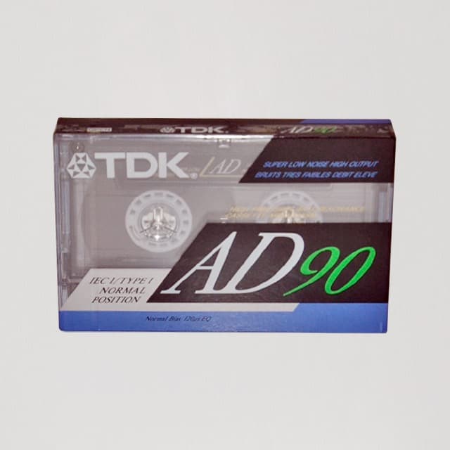 [希少]TDK CASSETTE TAPE Dシリーズ[海外版]4種セット