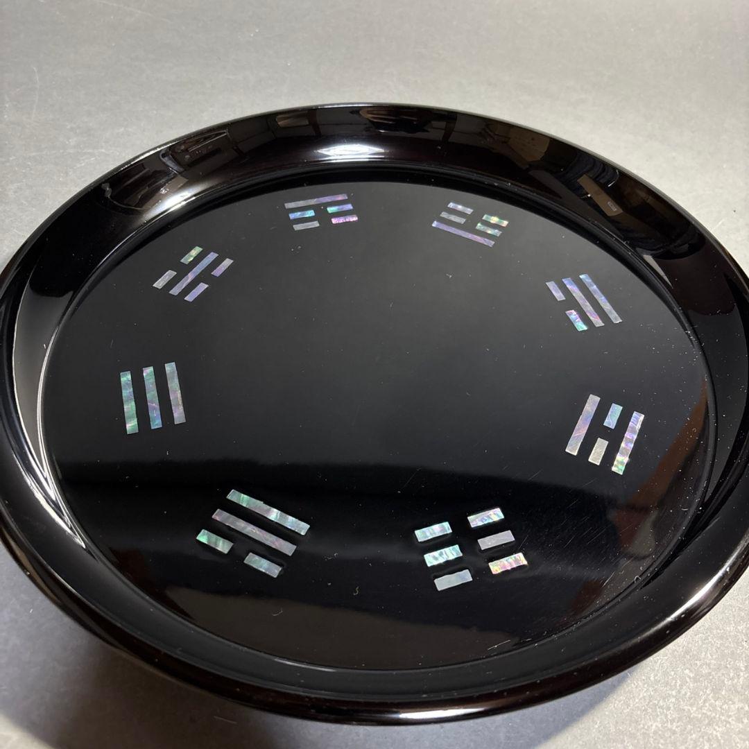 茶道具　八掛盆　螺鈿