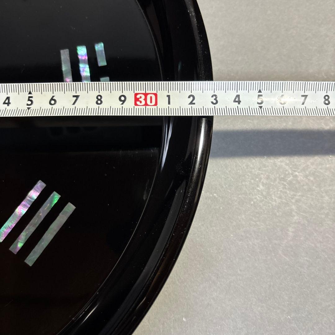 茶道具　八掛盆　螺鈿