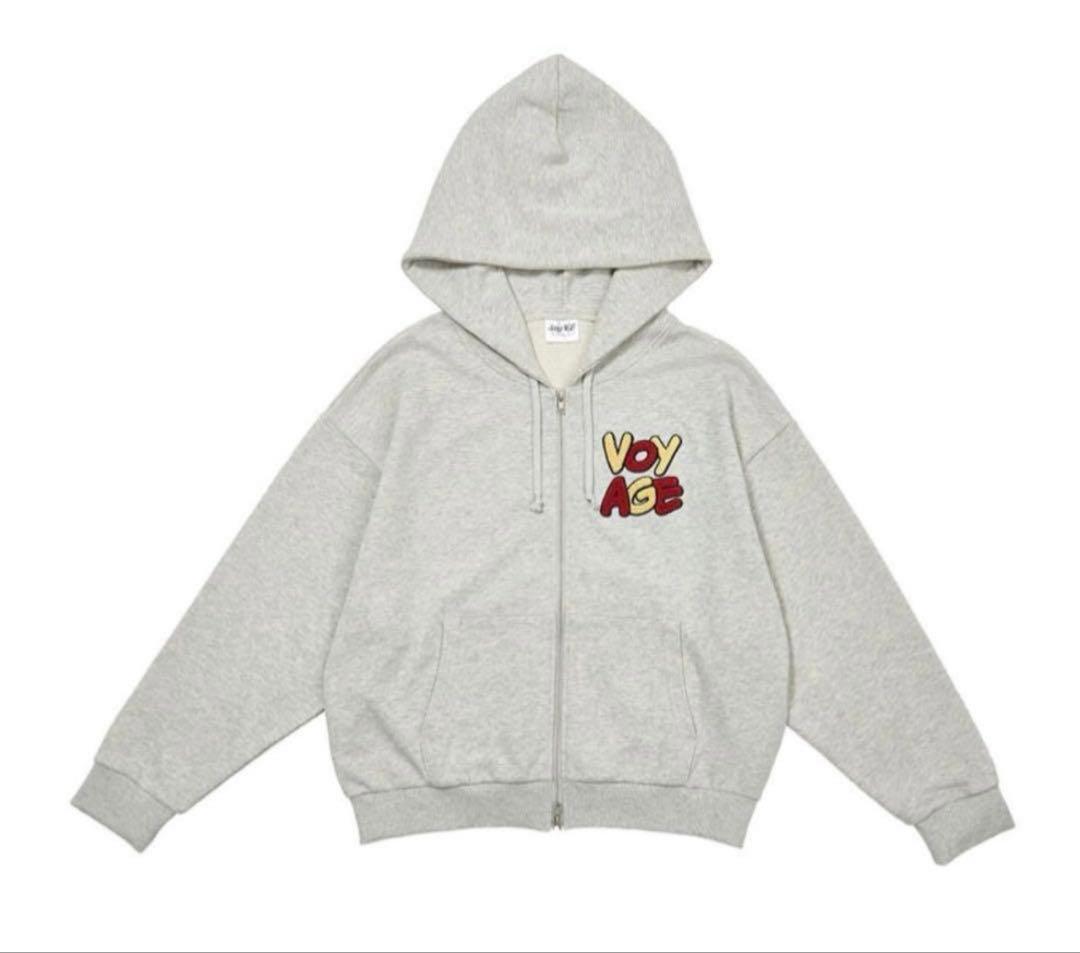VoyAGEダブルジップパーカー