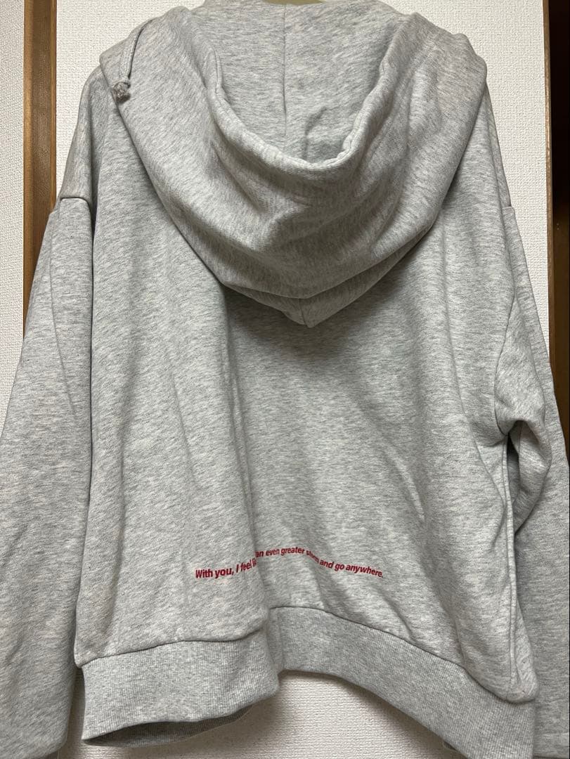 VoyAGEダブルジップパーカー