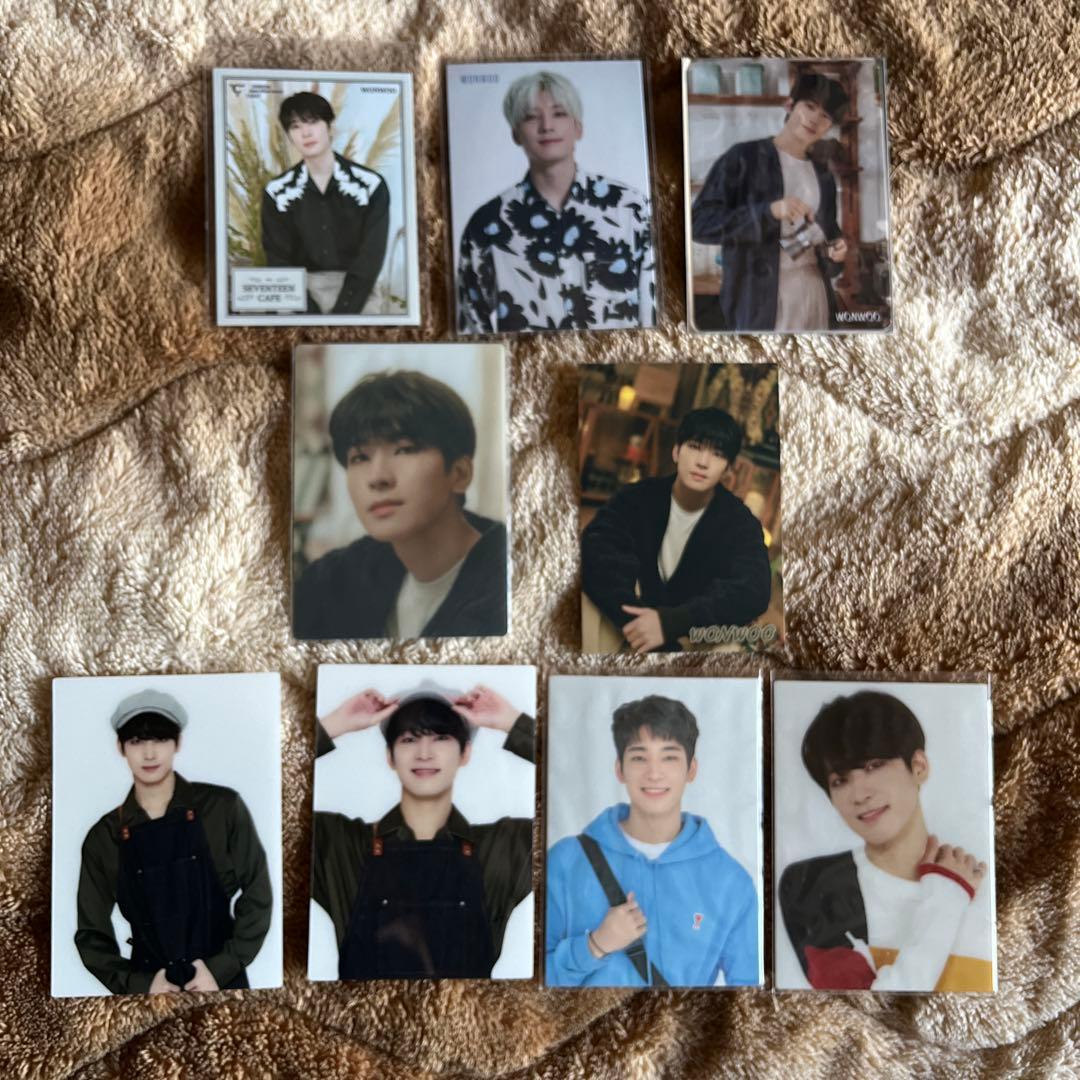 SEVENTEEN ウォヌ セブチカフェ cafe トレカ くじ 入場特典