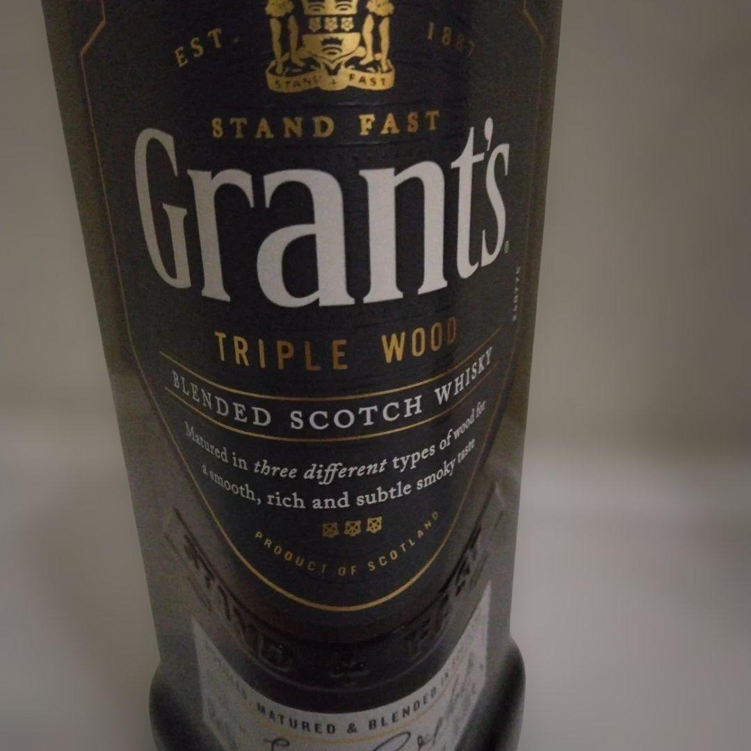 ✨終売✨グランツ✨トリプルウッドスモーキー✨スコッチ✨ウイスキー✨酒✨