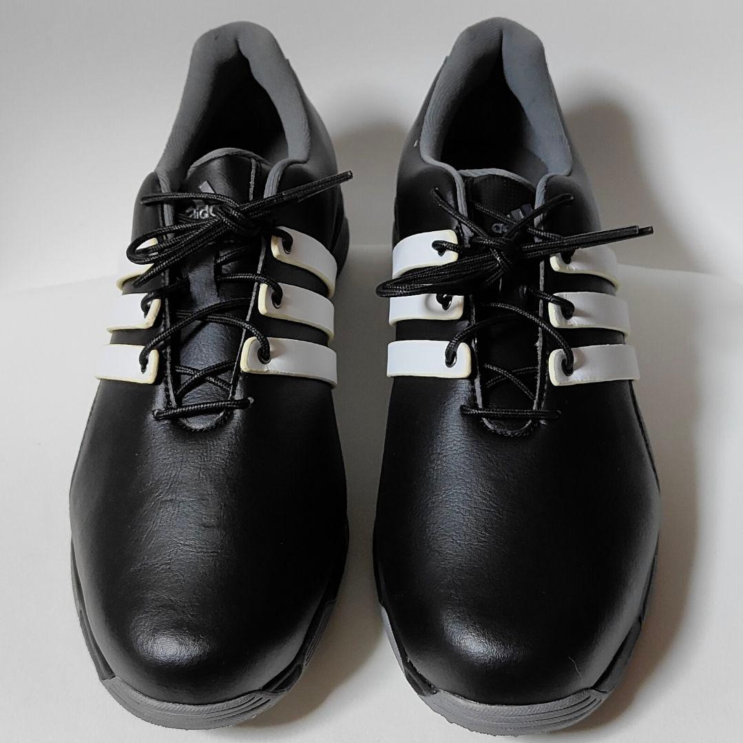 【未使用品】アディダス ゴルフシューズ　黒 ブラック　26.5cm