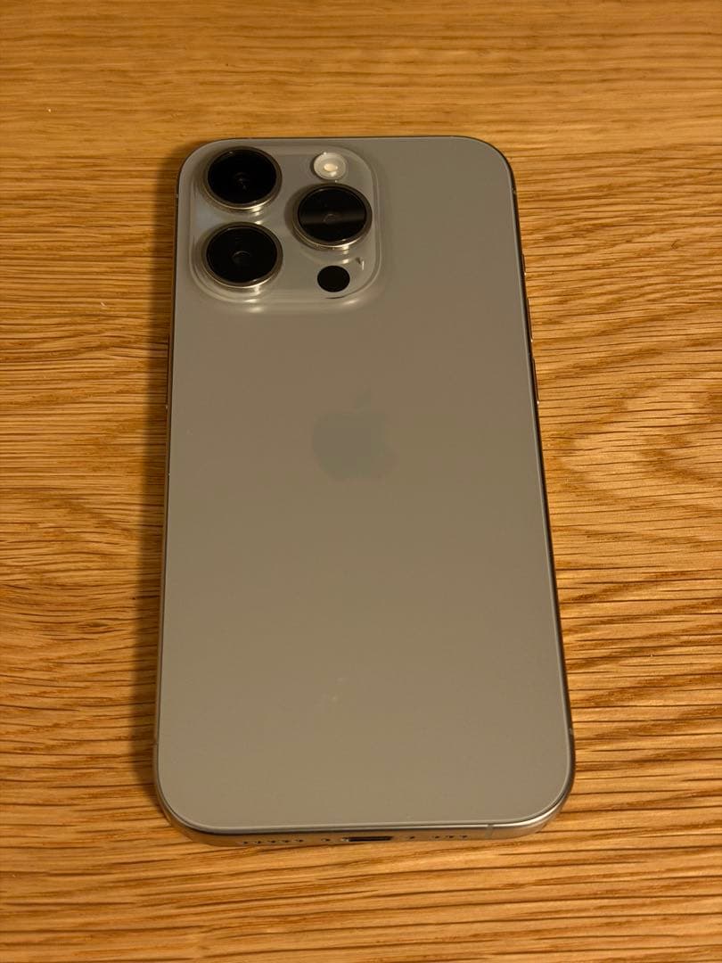 iPhone15Pro 512GB SIMフリー バッテリー100% 初期化済み