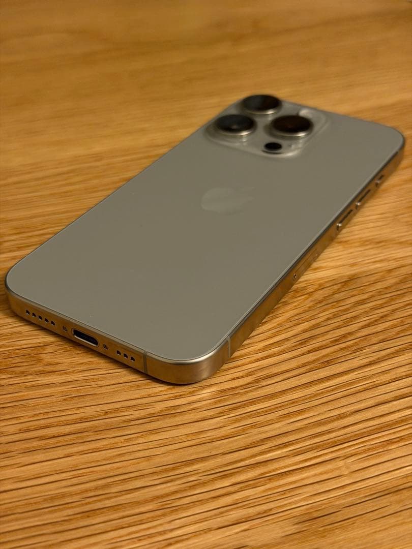 iPhone15Pro 512GB SIMフリー バッテリー100% 初期化済み