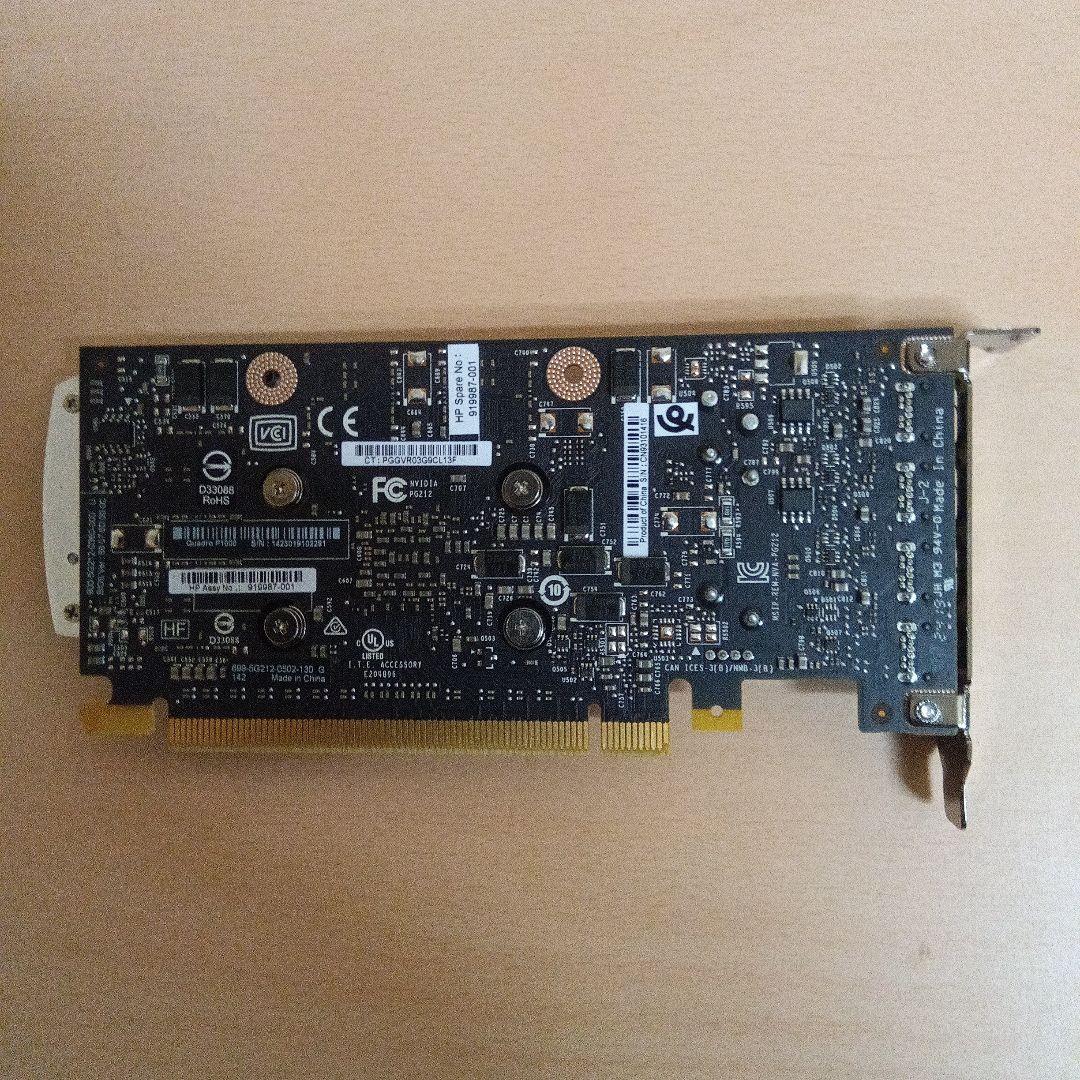 グラフィックボード・グラボ・ビデオカード NVIDIA QUADRO P1000