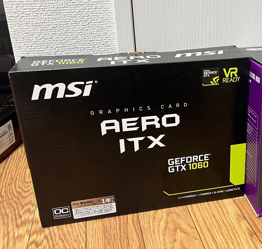 グラフィックボード・グラボ・ビデオカード MSI AERO ITX 1060 6GB